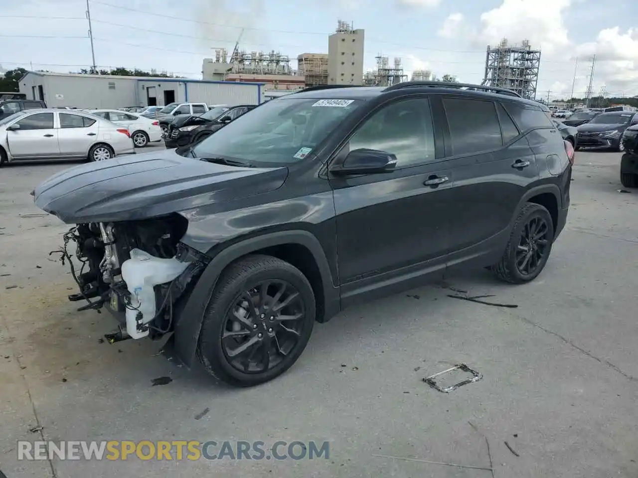 1 Photograph of a damaged car 3GKALPEG1PL218329 GMC TERRAIN 2023