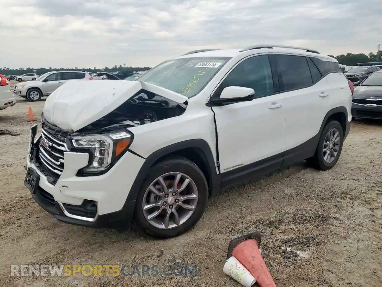 1 Photograph of a damaged car 3GKALPEG2PL141633 GMC TERRAIN 2023