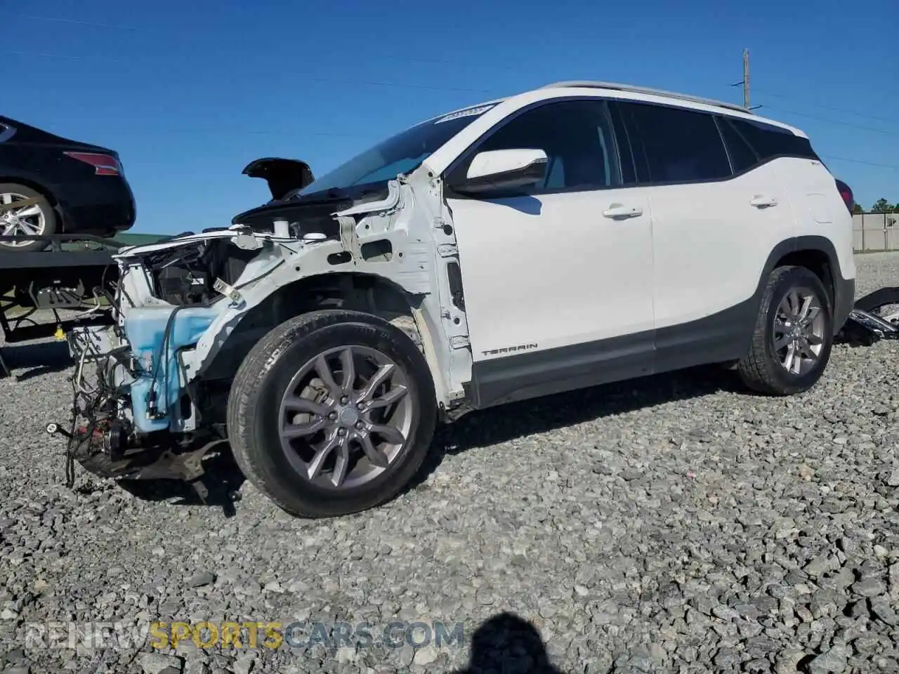 1 Photograph of a damaged car 3GKALPEG2PL197832 GMC TERRAIN 2023