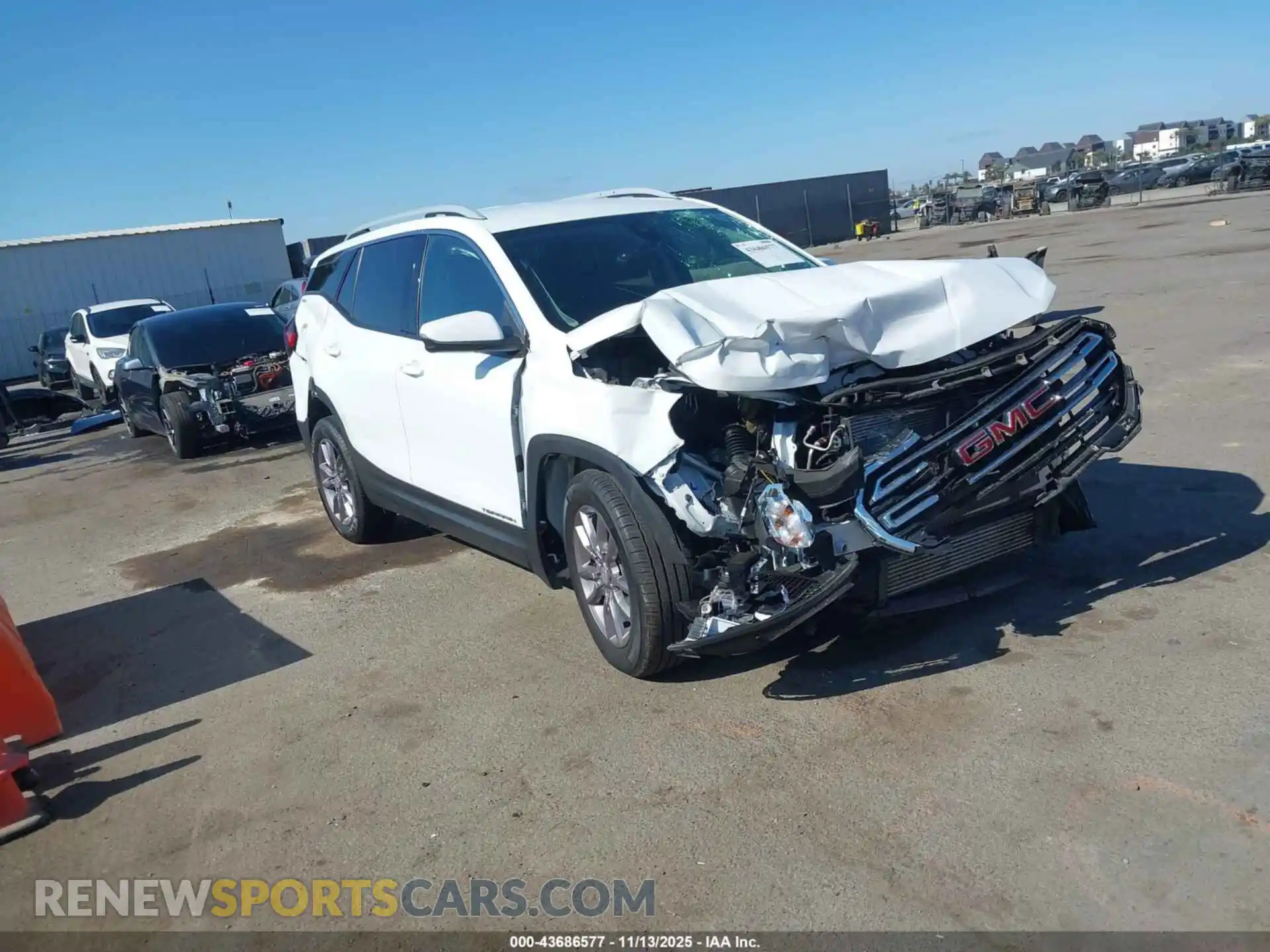 1 Photograph of a damaged car 3GKALPEG3PL193112 GMC TERRAIN 2023