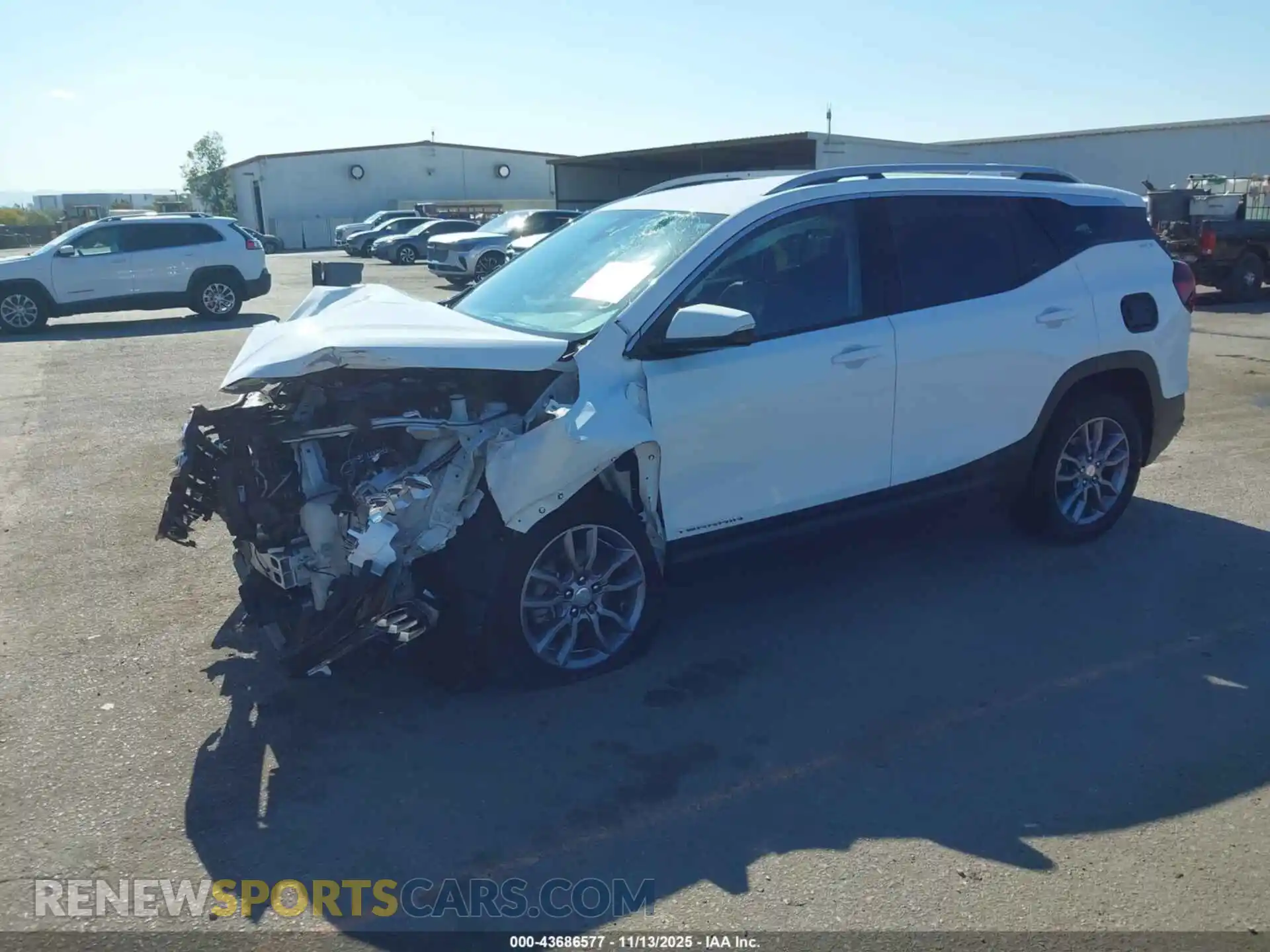 2 Photograph of a damaged car 3GKALPEG3PL193112 GMC TERRAIN 2023