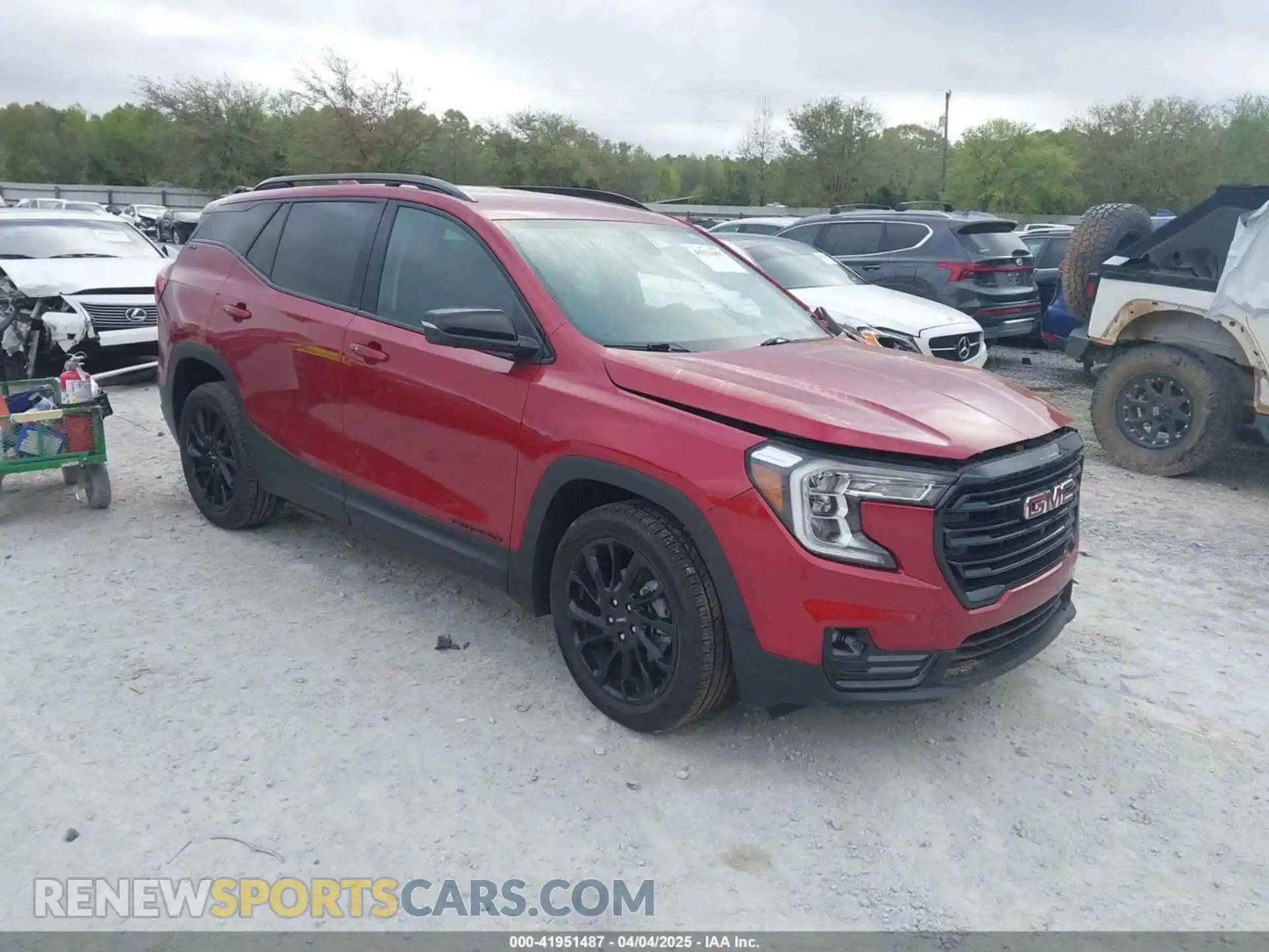 1 Photograph of a damaged car 3GKALPEG4PL168476 GMC TERRAIN 2023