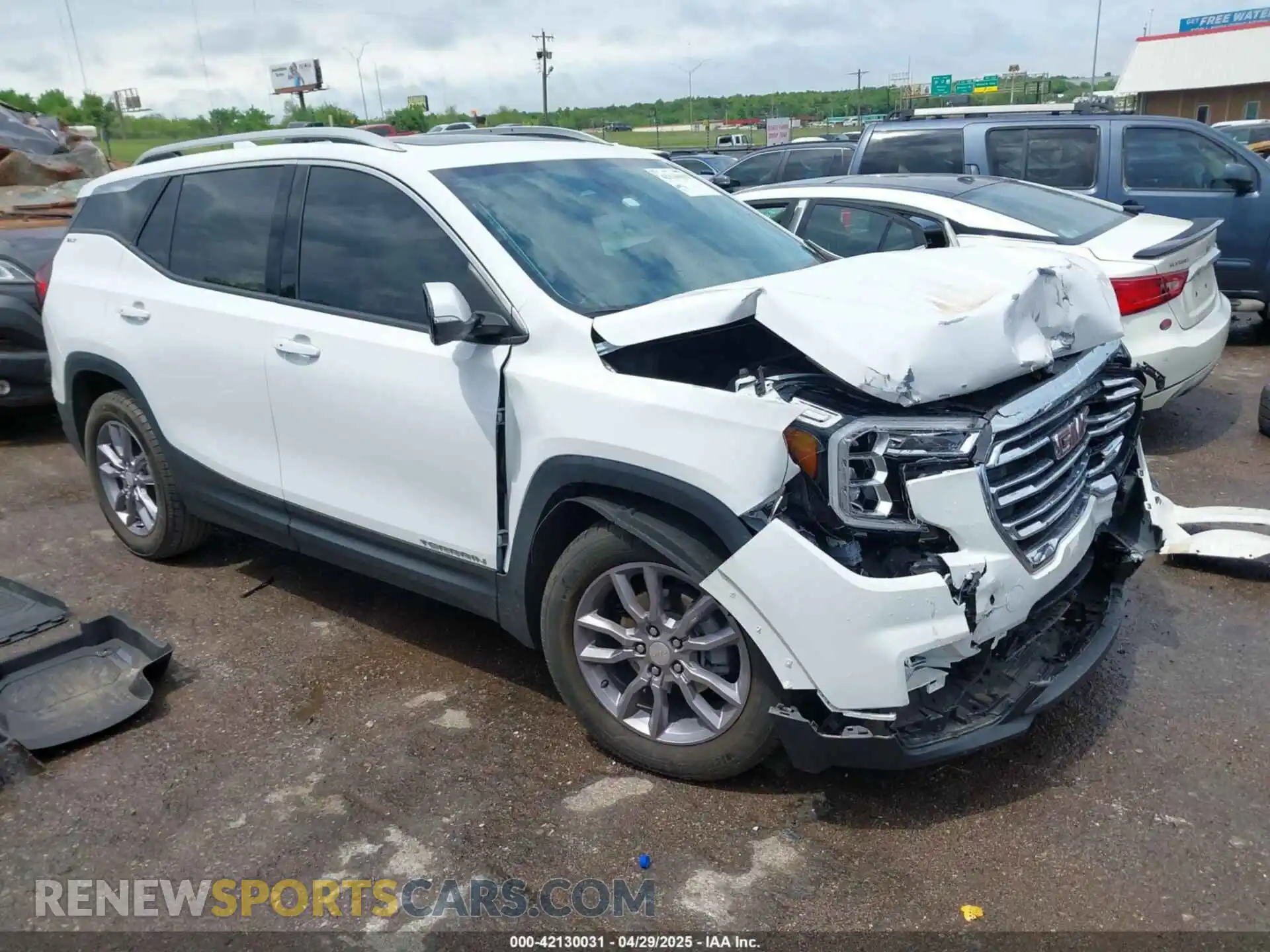 1 Photograph of a damaged car 3GKALPEG4PL266410 GMC TERRAIN 2023