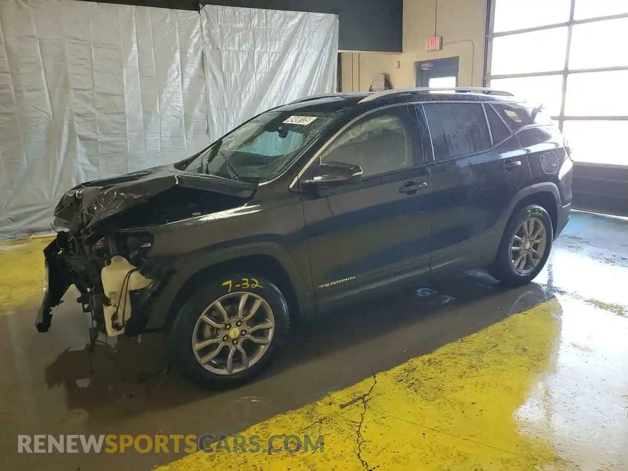 1 Photograph of a damaged car 3GKALPEG5PL163156 GMC TERRAIN 2023