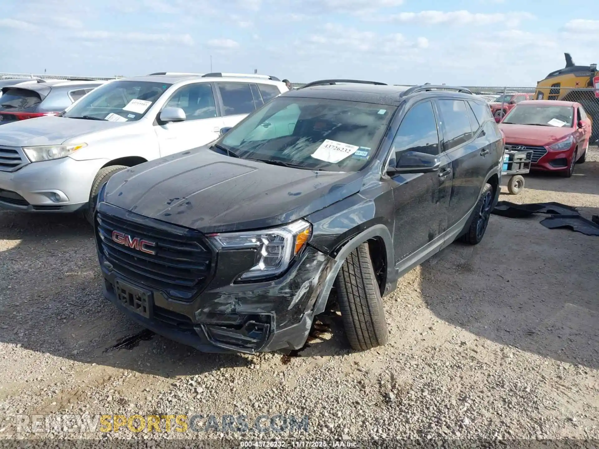 2 Photograph of a damaged car 3GKALPEG5PL168857 GMC TERRAIN 2023