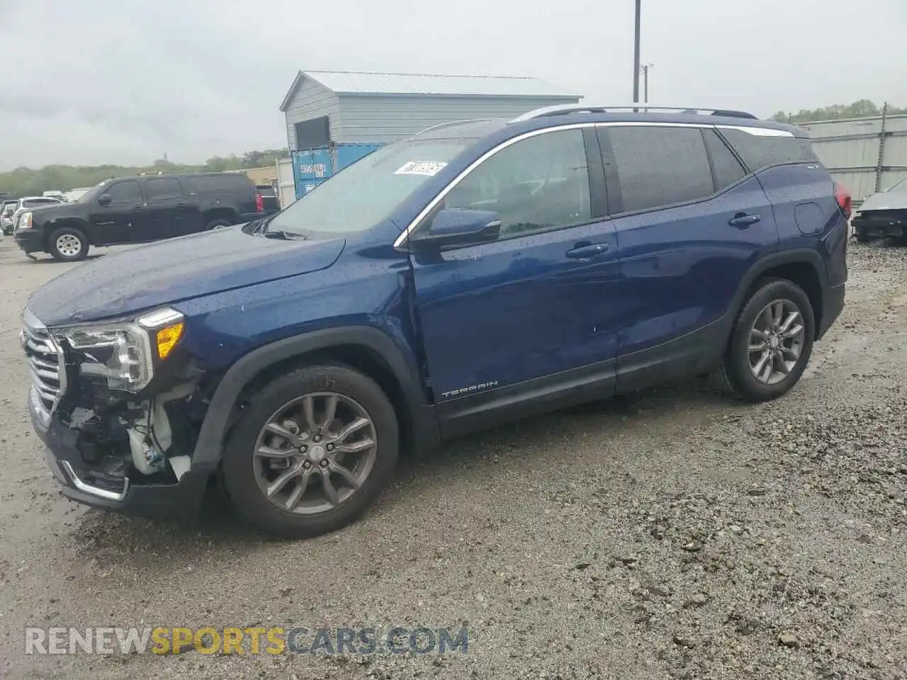 1 Photograph of a damaged car 3GKALPEG6PL129579 GMC TERRAIN 2023