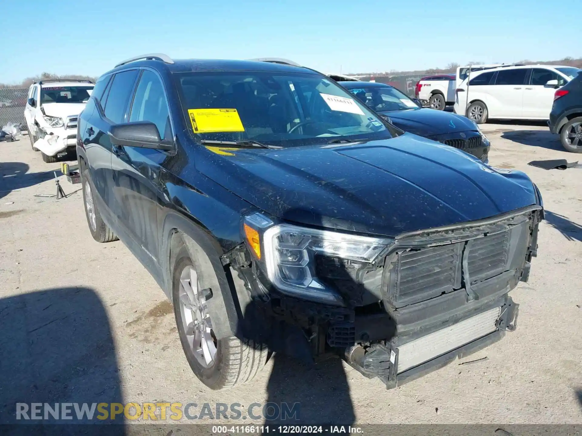 1 Photograph of a damaged car 3GKALPEG6PL184419 GMC TERRAIN 2023