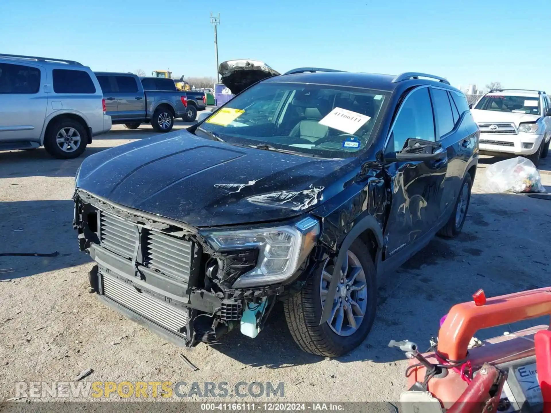 2 Photograph of a damaged car 3GKALPEG6PL184419 GMC TERRAIN 2023