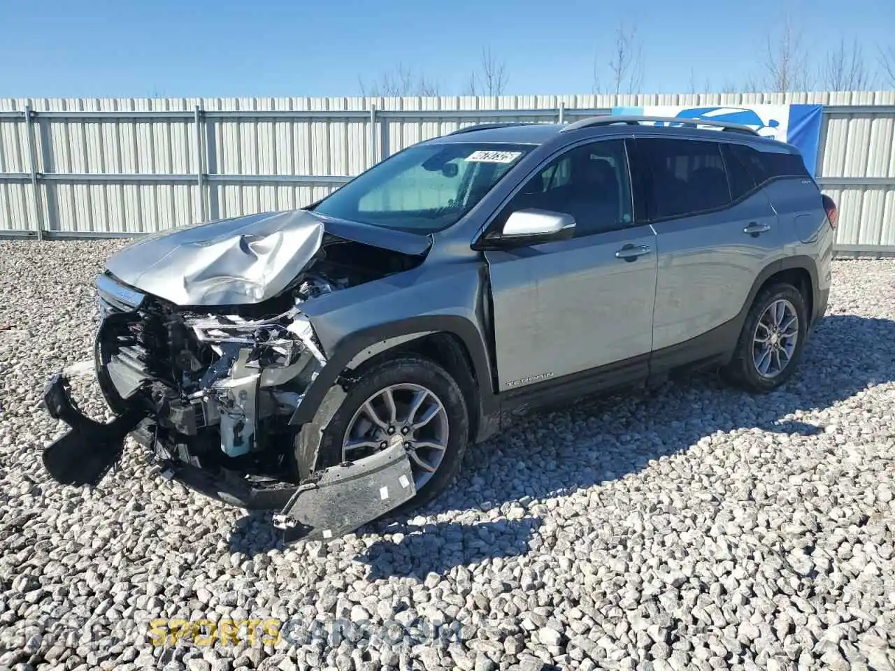 1 Photograph of a damaged car 3GKALPEG6PL185134 GMC TERRAIN 2023