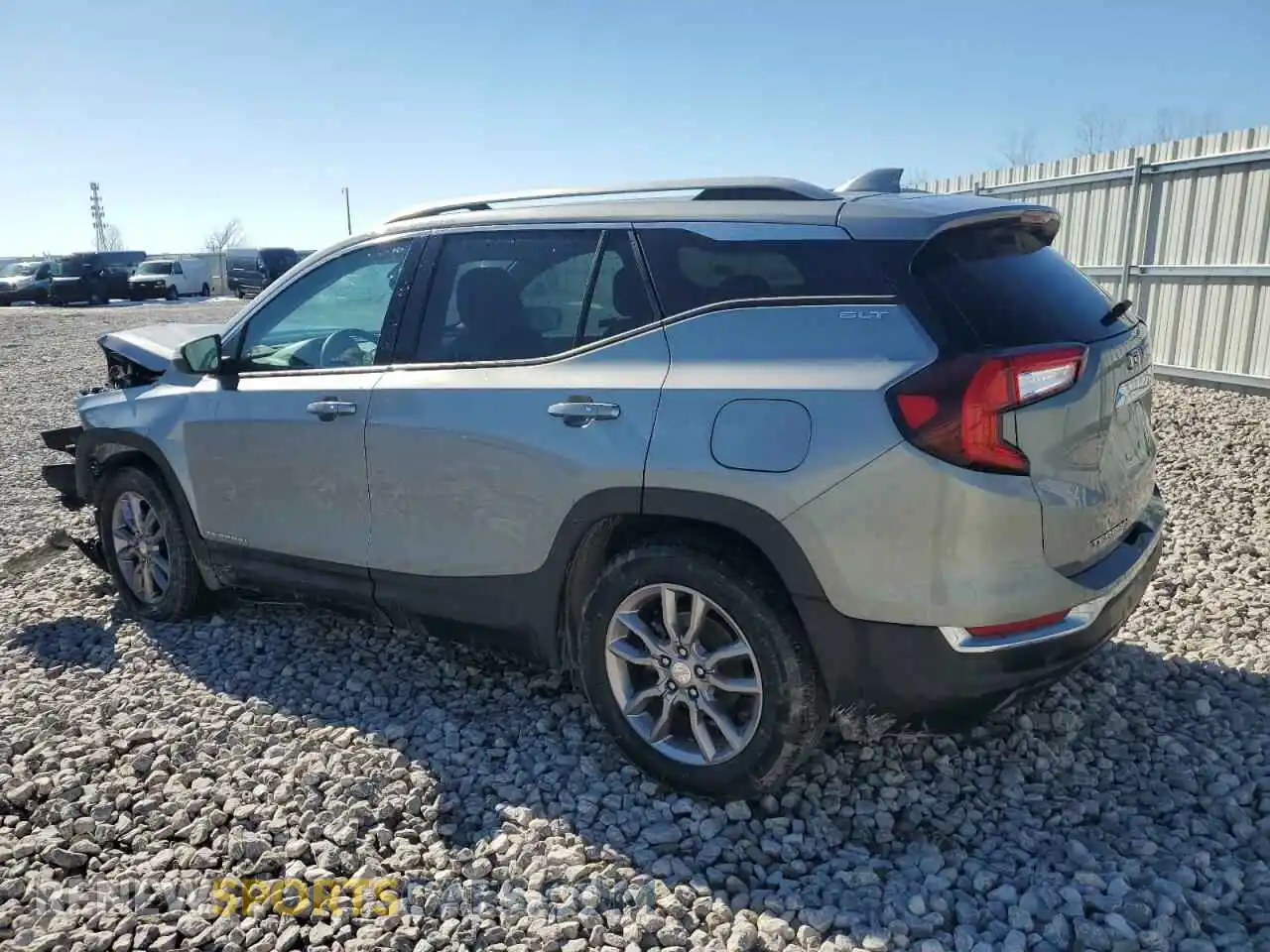 2 Photograph of a damaged car 3GKALPEG6PL185134 GMC TERRAIN 2023