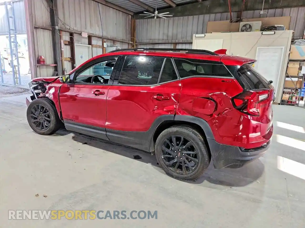 2 fotografías del automóvil dañado 3GKALPEG6PL213546 GMC TERRAIN 2023