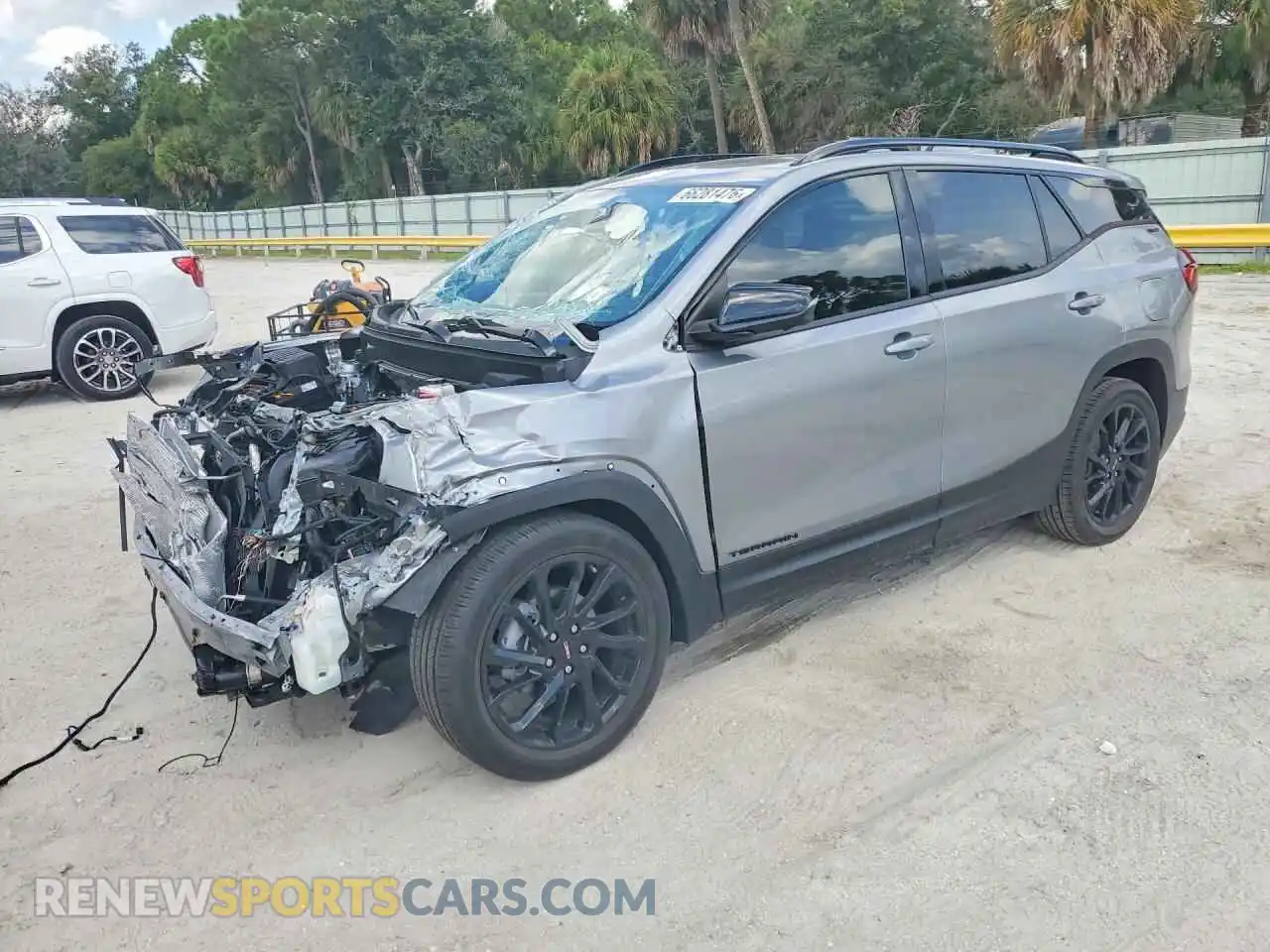 1 Photograph of a damaged car 3GKALPEG6PL244571 GMC TERRAIN 2023