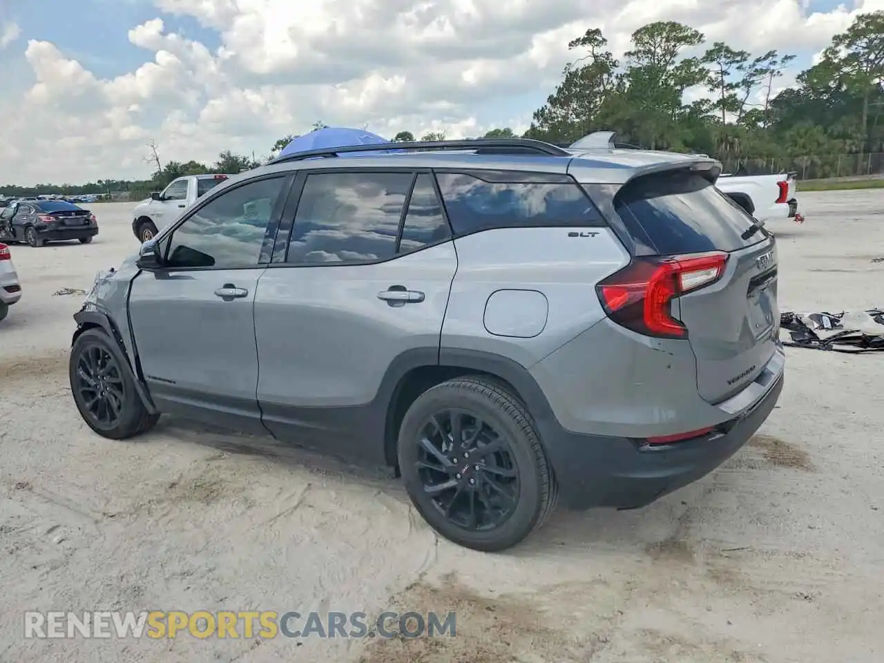 2 Photograph of a damaged car 3GKALPEG6PL244571 GMC TERRAIN 2023