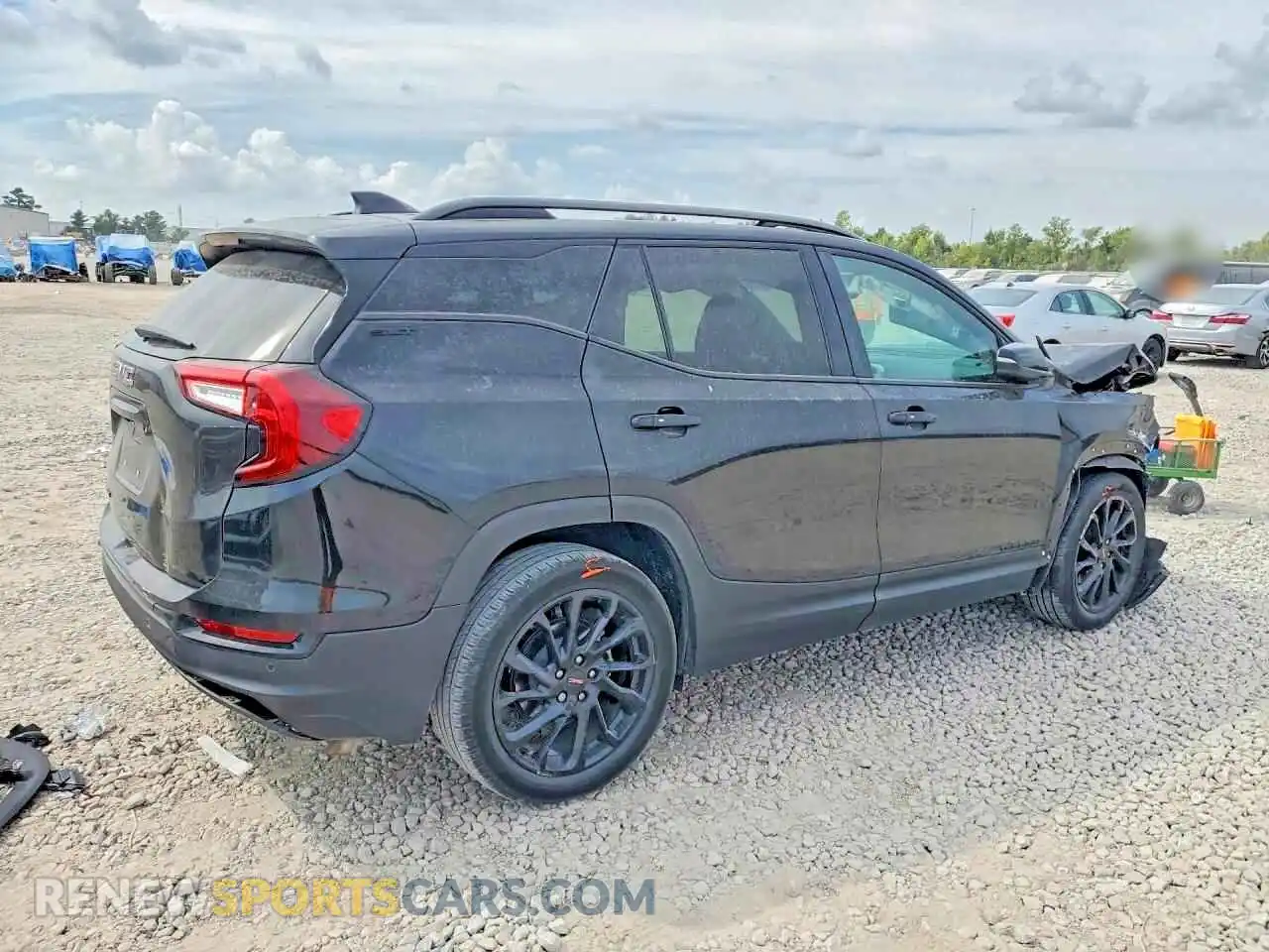 3 Photograph of a damaged car 3GKALPEG6PL246854 GMC TERRAIN 2023