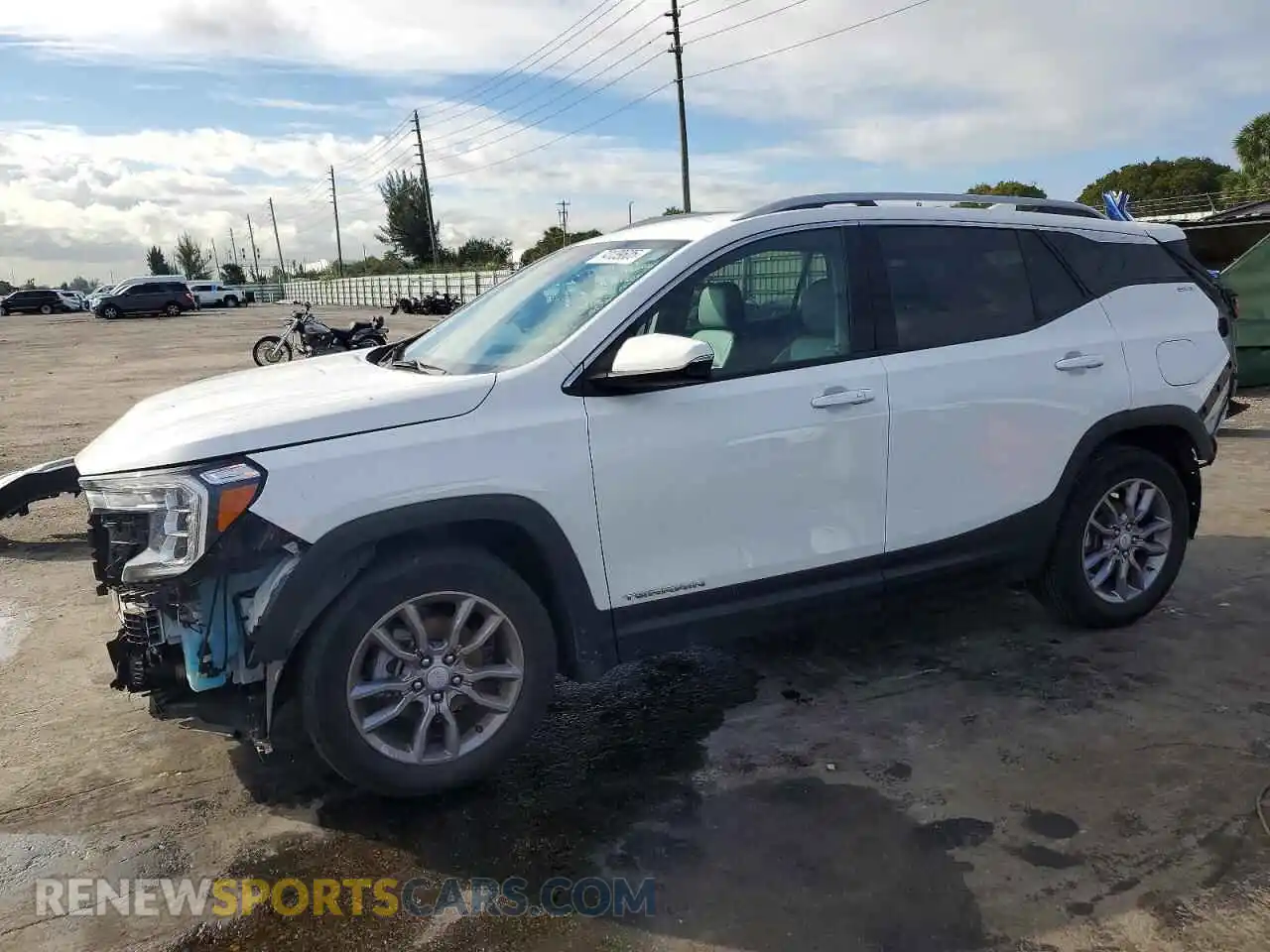 1 Photograph of a damaged car 3GKALPEG7PL132409 GMC TERRAIN 2023