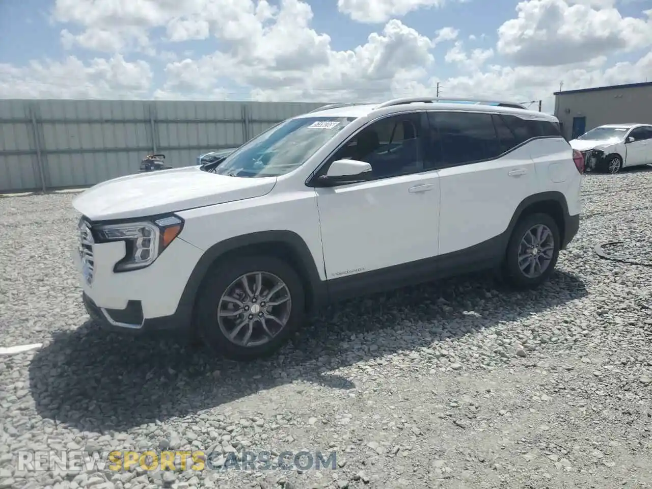 1 Photograph of a damaged car 3GKALPEG8PL186740 GMC TERRAIN 2023