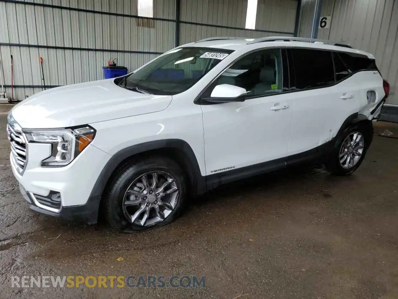 1 Photograph of a damaged car 3GKALPEG9PL165850 GMC TERRAIN 2023