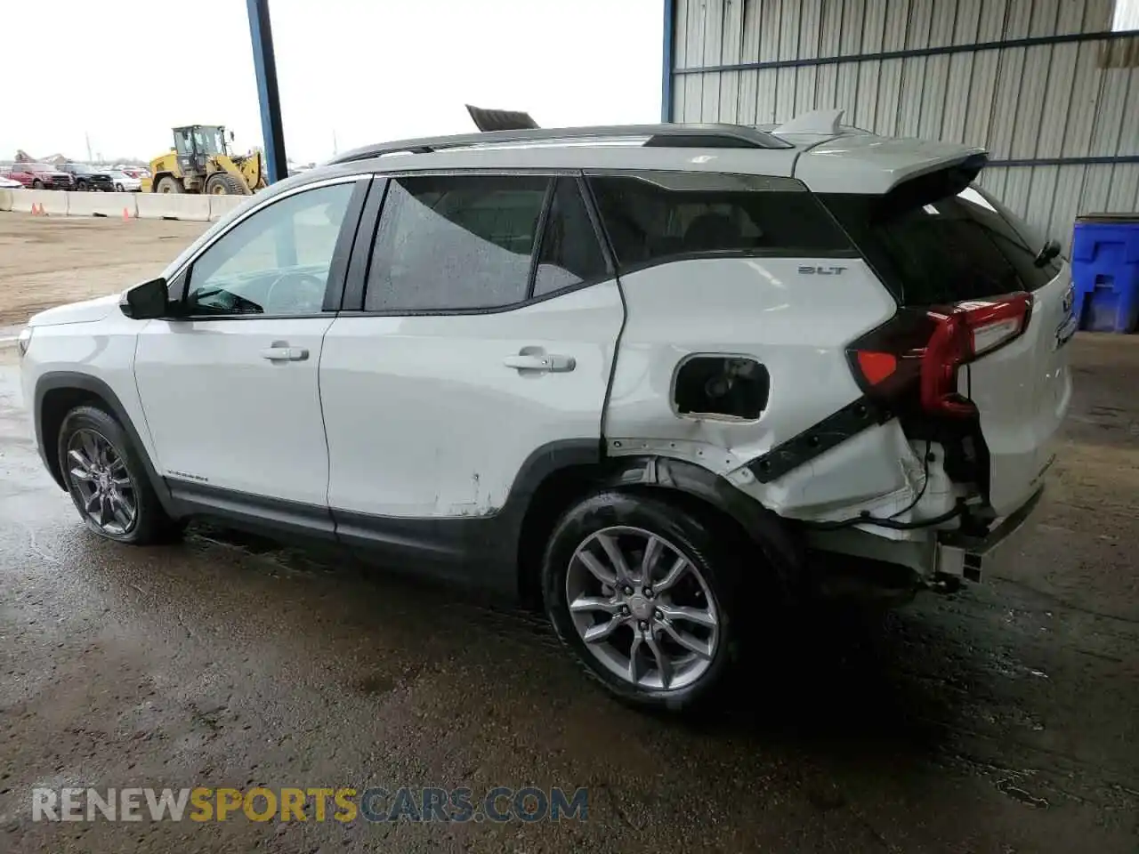2 Photograph of a damaged car 3GKALPEG9PL165850 GMC TERRAIN 2023