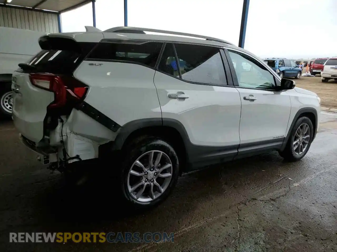 3 Photograph of a damaged car 3GKALPEG9PL165850 GMC TERRAIN 2023