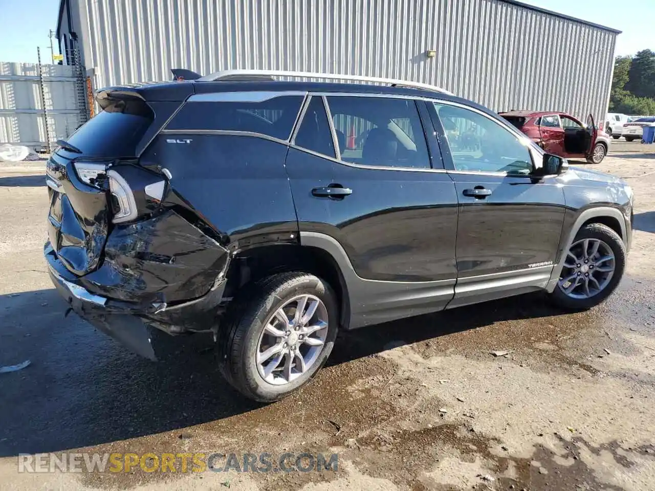 3 Photograph of a damaged car 3GKALPEG9PL184446 GMC TERRAIN 2023