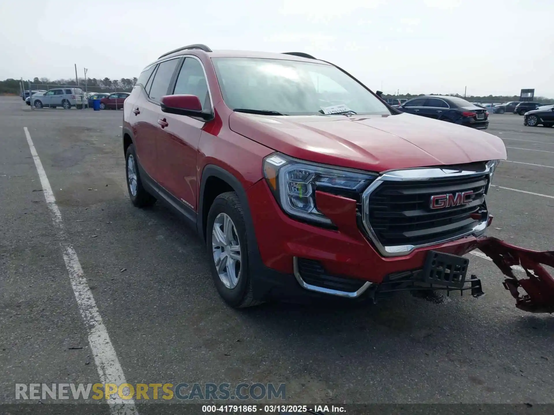 1 Photograph of a damaged car 3GKALTEG0PL207699 GMC TERRAIN 2023