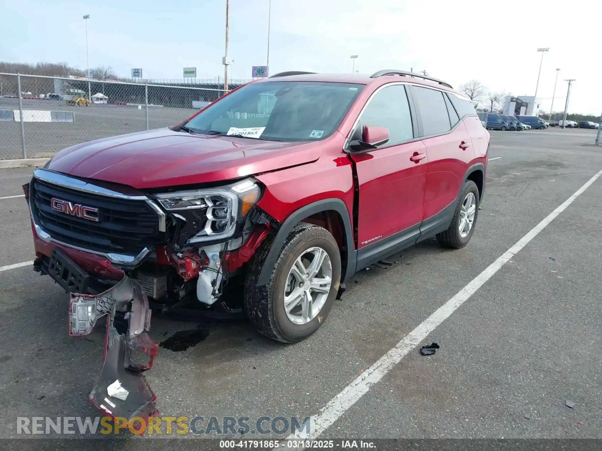 2 Photograph of a damaged car 3GKALTEG0PL207699 GMC TERRAIN 2023