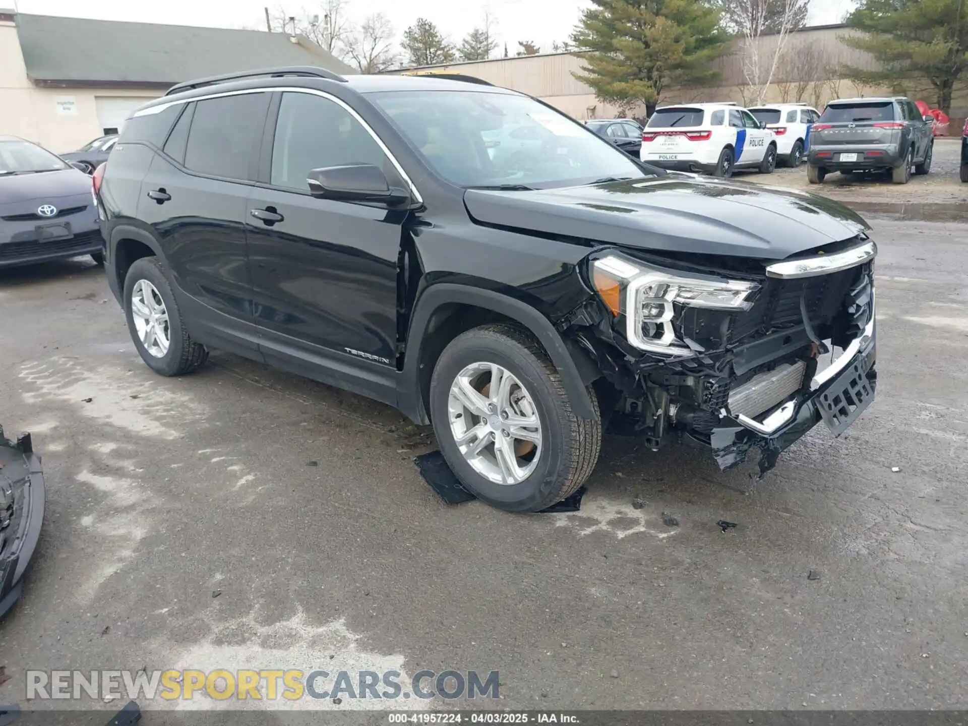 1 fotografías del automóvil dañado 3GKALTEG0PL226446 GMC TERRAIN 2023