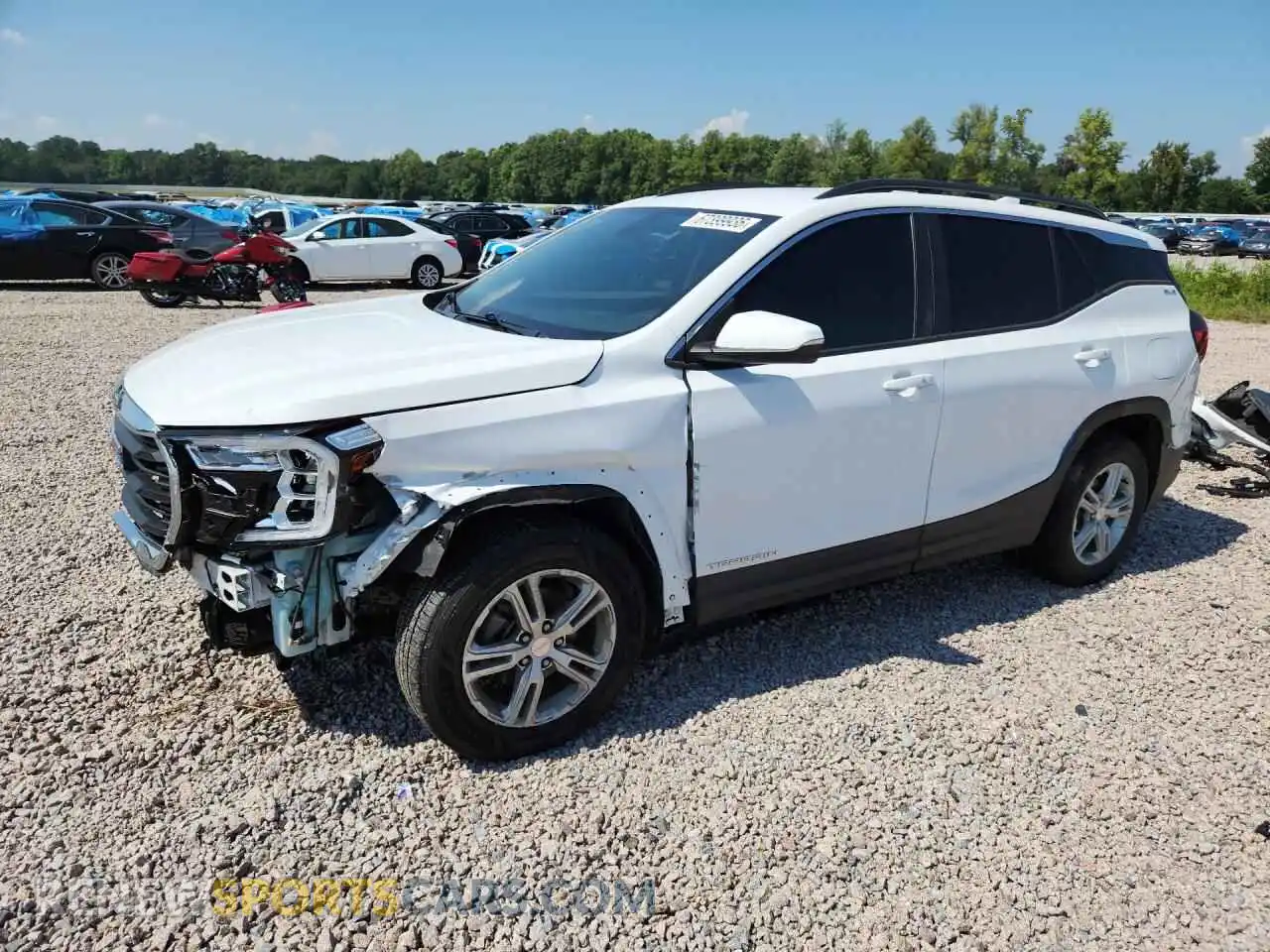 1 Photograph of a damaged car 3GKALTEG0PL238032 GMC TERRAIN 2023