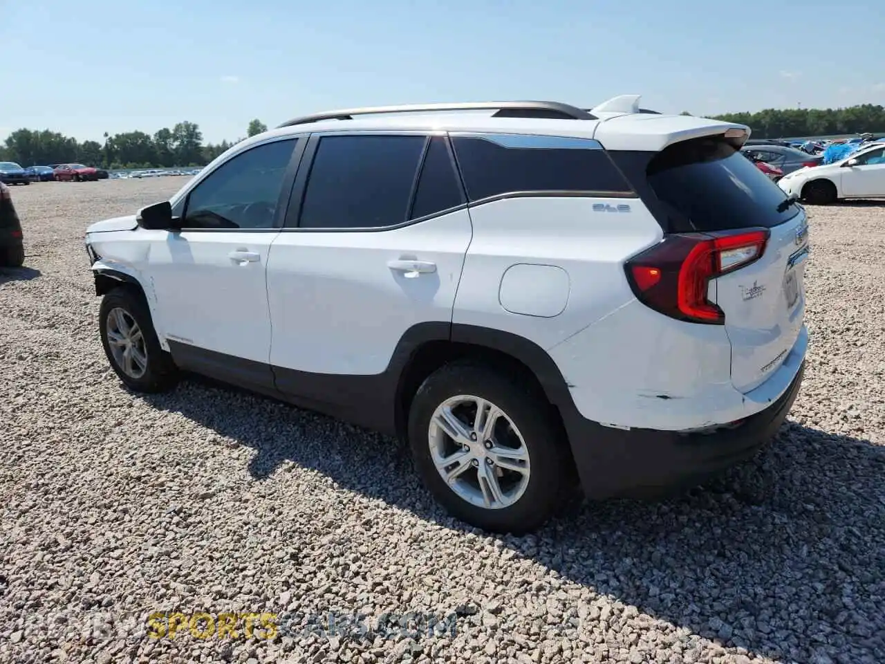 2 Photograph of a damaged car 3GKALTEG0PL238032 GMC TERRAIN 2023