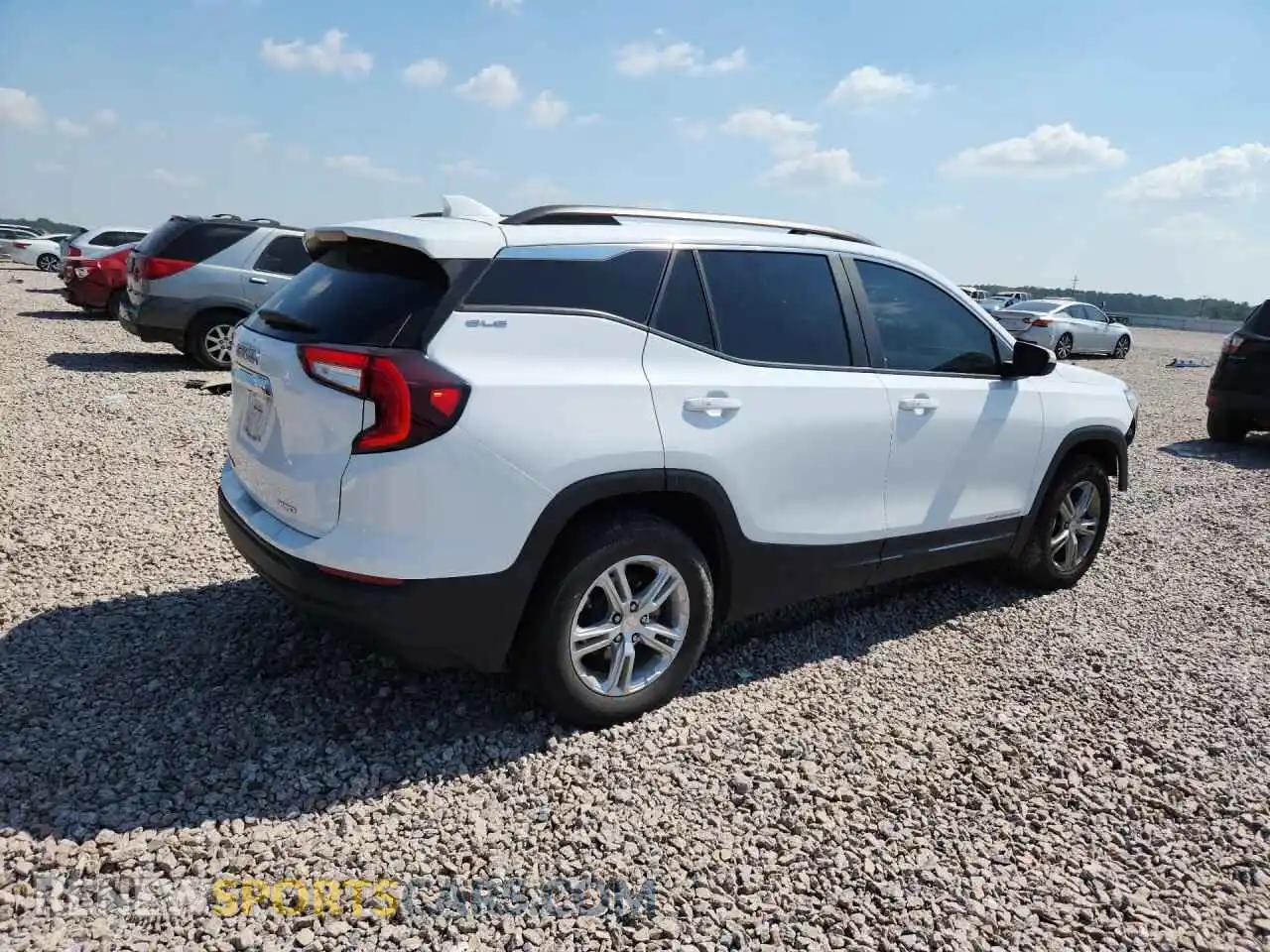 3 Photograph of a damaged car 3GKALTEG0PL238032 GMC TERRAIN 2023