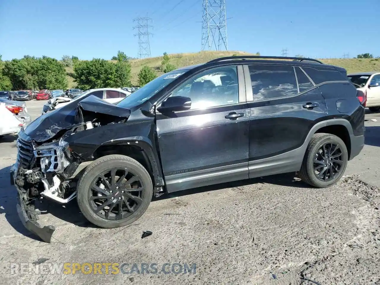 1 fotografías del automóvil dañado 3GKALTEG1PL145326 GMC TERRAIN 2023