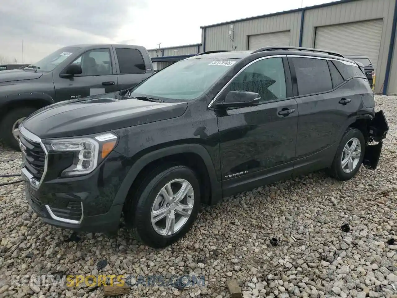 1 Photograph of a damaged car 3GKALTEG1PL208683 GMC TERRAIN 2023