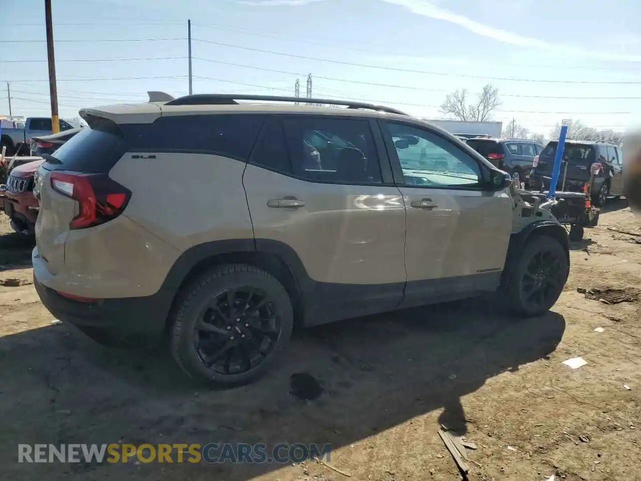 3 Фотография поврежденного автомобиля 3GKALTEG2PL150566 GMC TERRAIN 2023