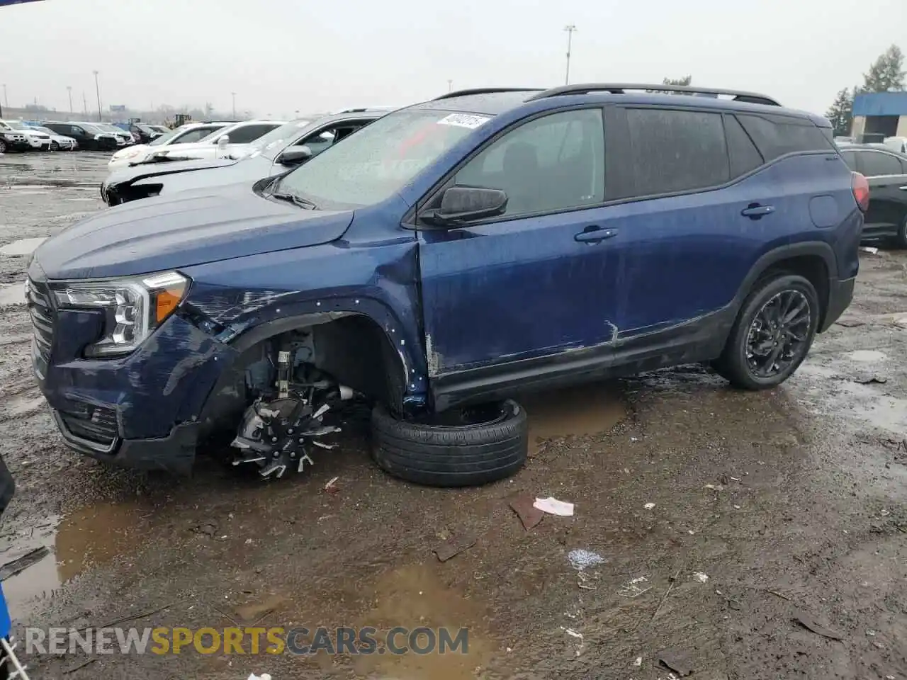 1 Photograph of a damaged car 3GKALTEG3PL103112 GMC TERRAIN 2023