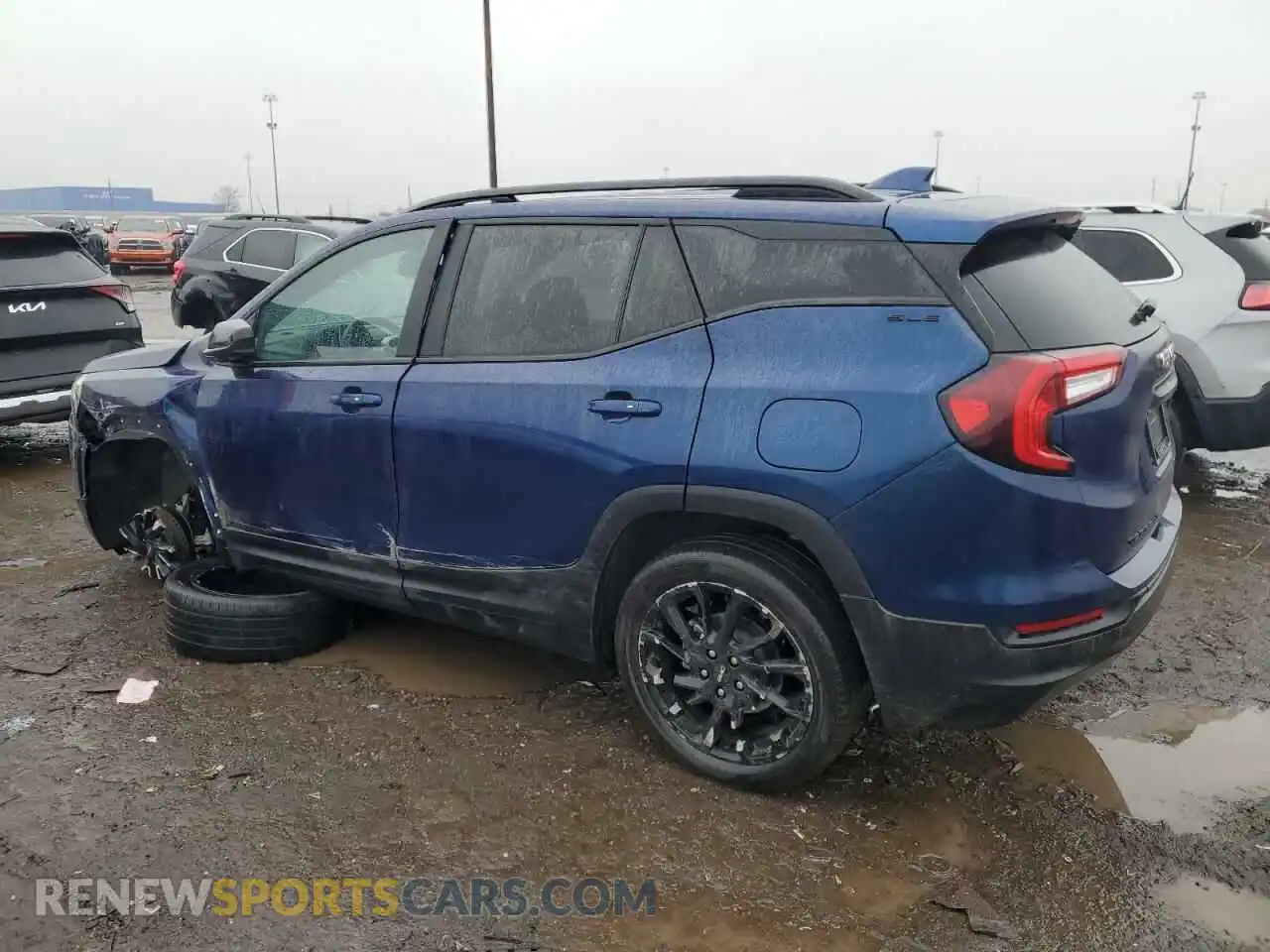 2 Photograph of a damaged car 3GKALTEG3PL103112 GMC TERRAIN 2023