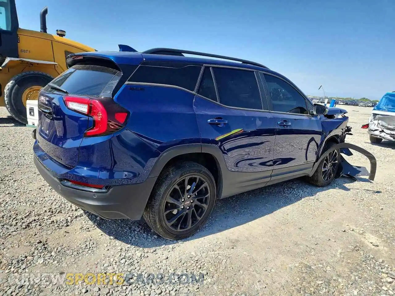 3 fotografías del automóvil dañado 3GKALTEG3PL156571 GMC TERRAIN 2023