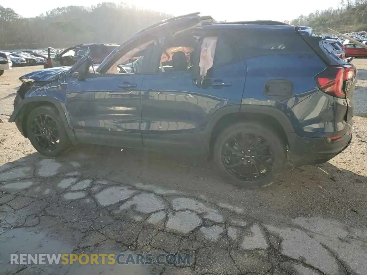 2 Photograph of a damaged car 3GKALTEG4PL101885 GMC TERRAIN 2023