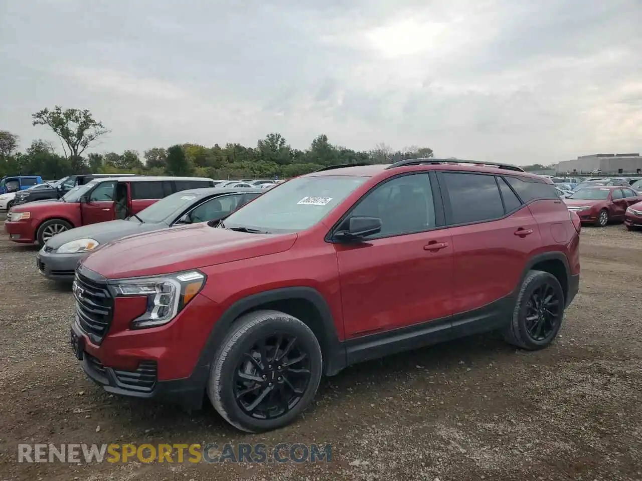 1 Photograph of a damaged car 3GKALTEG4PL147474 GMC TERRAIN 2023