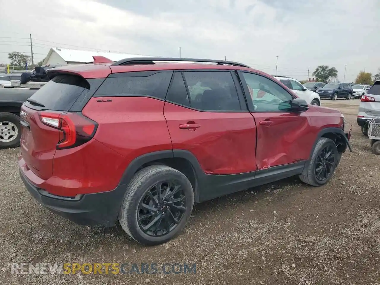 3 Photograph of a damaged car 3GKALTEG4PL147474 GMC TERRAIN 2023
