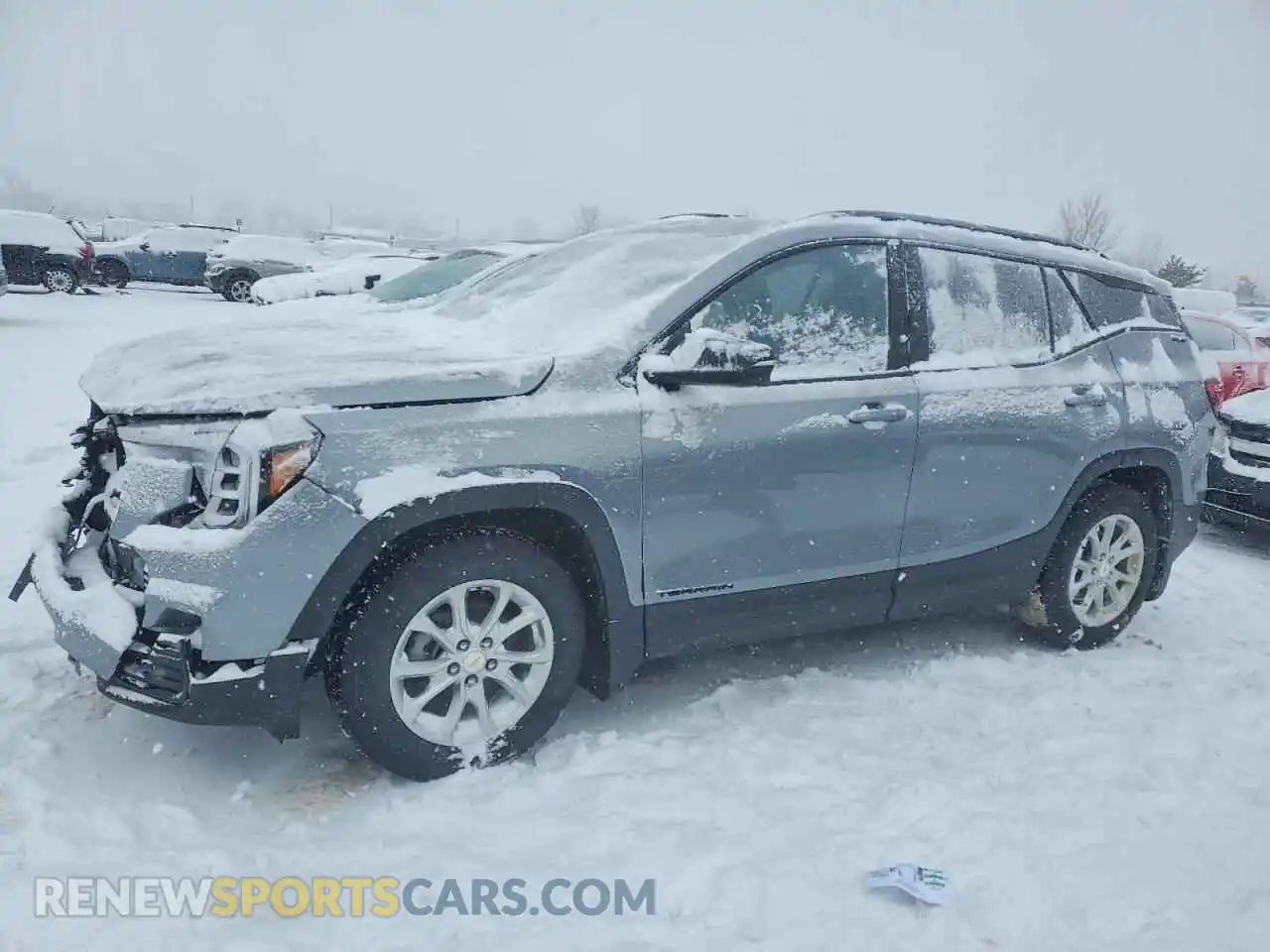 1 Photograph of a damaged car 3GKALTEG4PL174299 GMC TERRAIN 2023