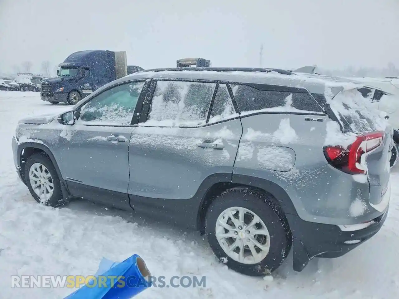 2 Photograph of a damaged car 3GKALTEG4PL174299 GMC TERRAIN 2023