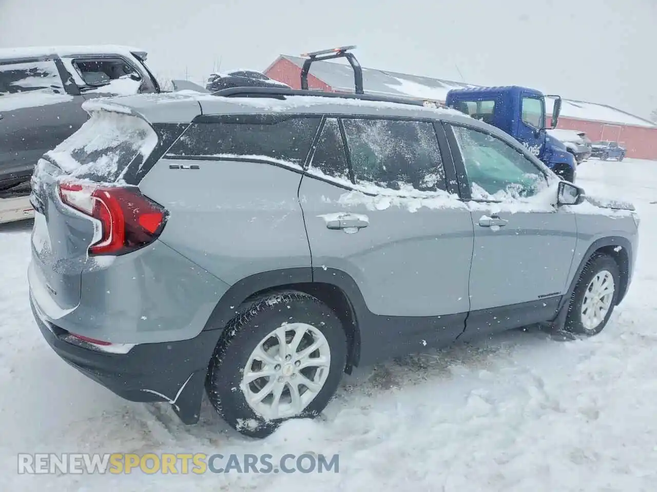 3 Photograph of a damaged car 3GKALTEG4PL174299 GMC TERRAIN 2023