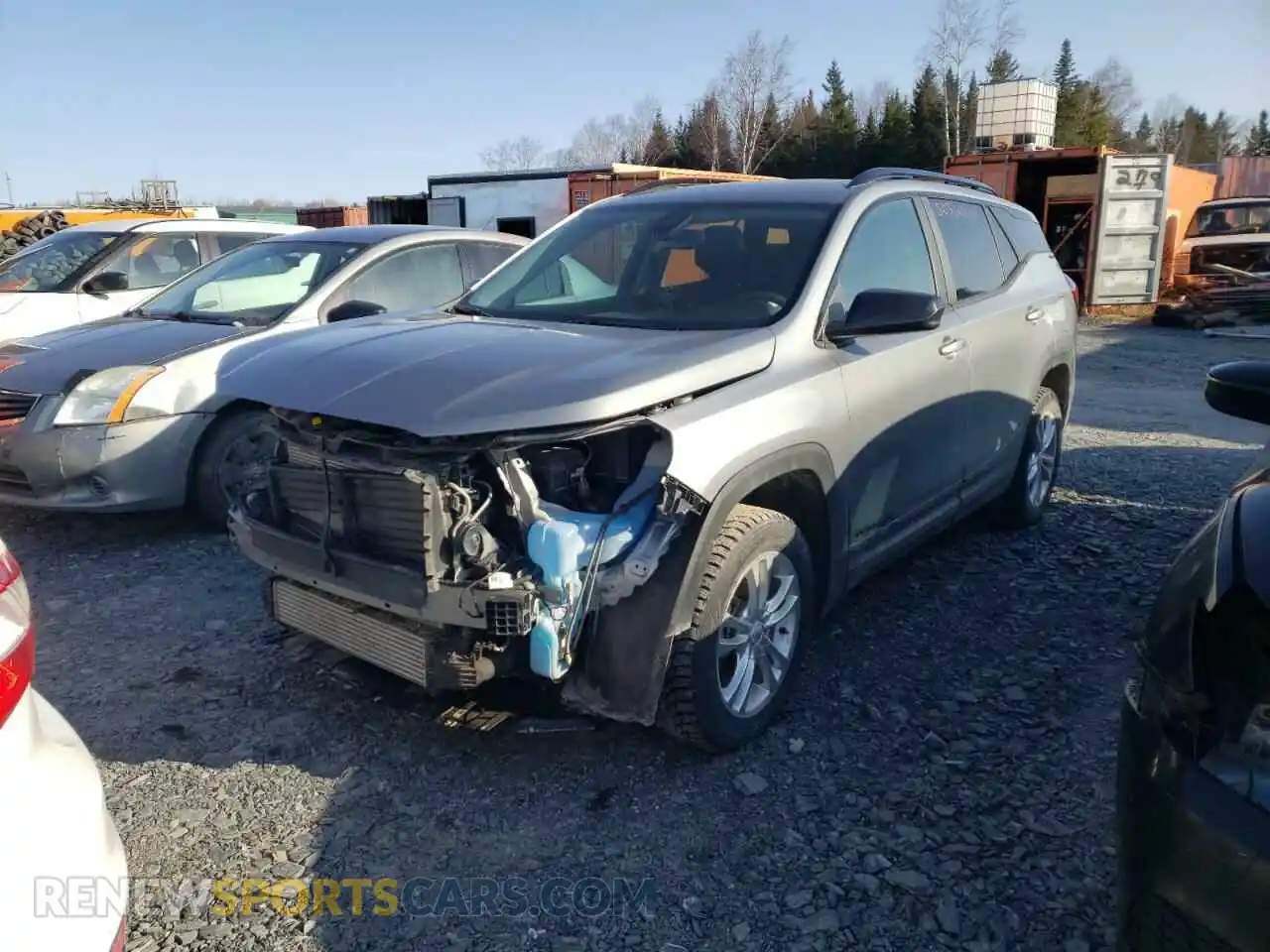 1 Photograph of a damaged car 3GKALTEG5PL118100 GMC TERRAIN 2023
