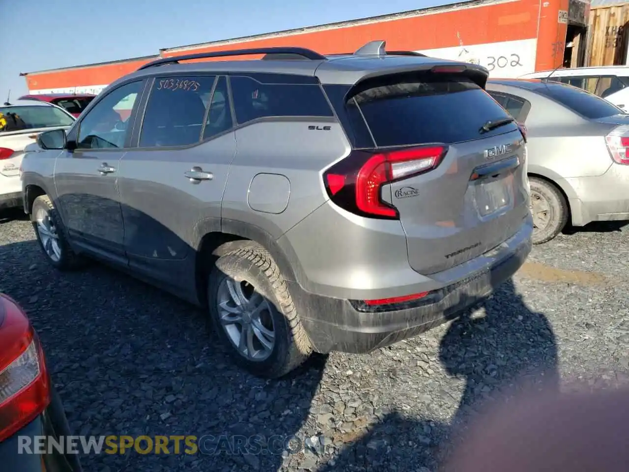 2 Photograph of a damaged car 3GKALTEG5PL118100 GMC TERRAIN 2023