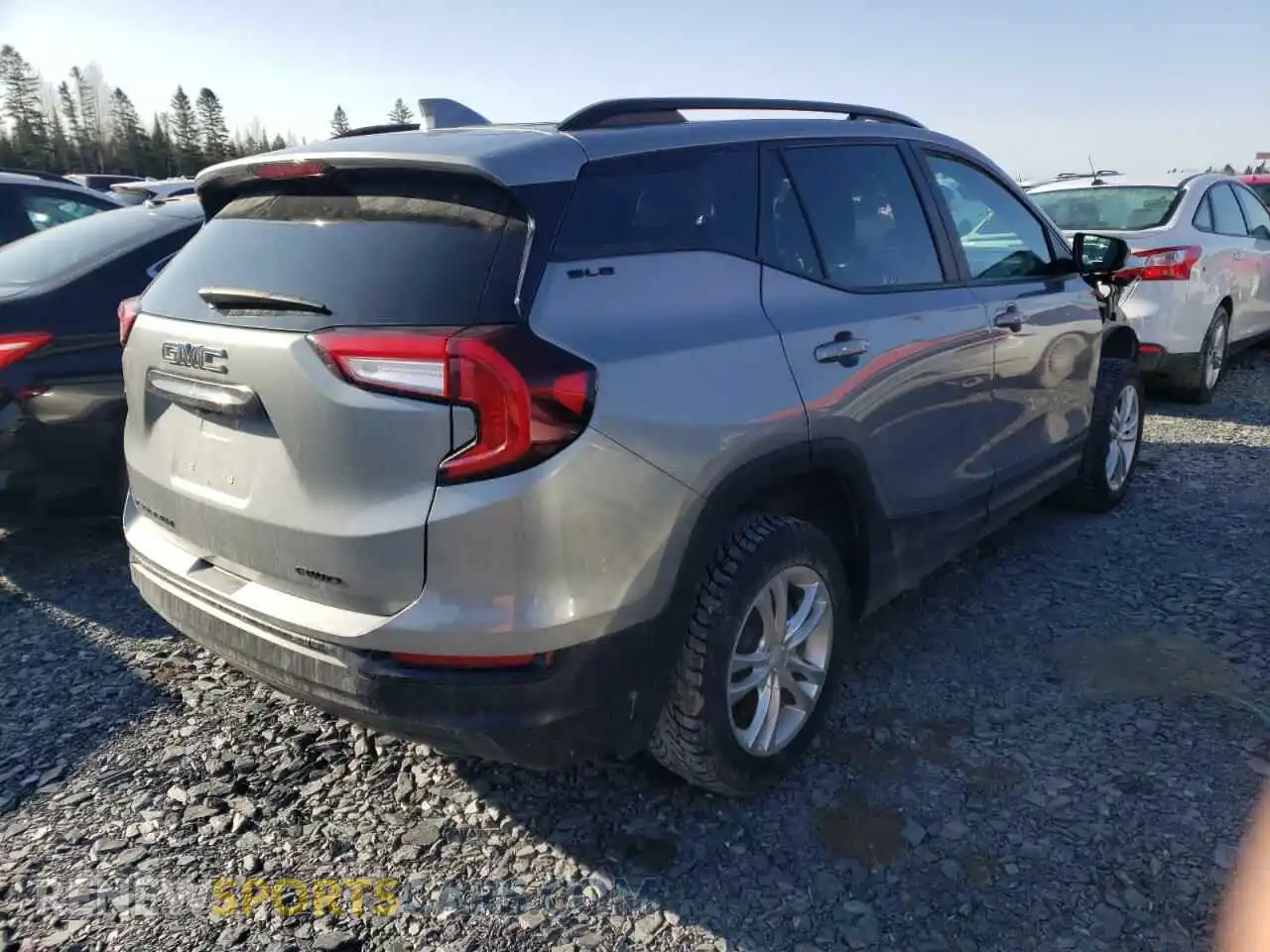 3 Photograph of a damaged car 3GKALTEG5PL118100 GMC TERRAIN 2023
