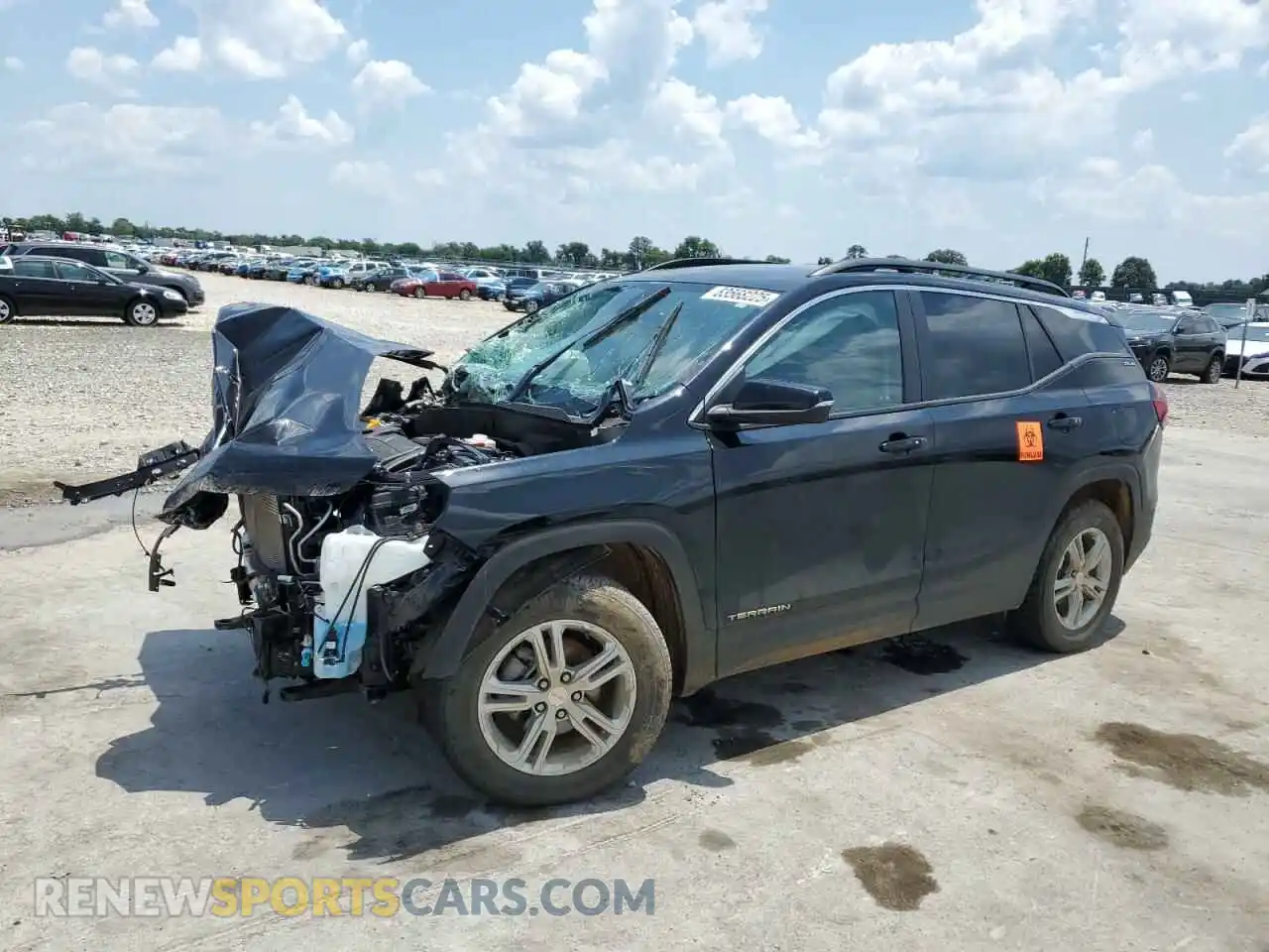1 Photograph of a damaged car 3GKALTEG5PL148262 GMC TERRAIN 2023