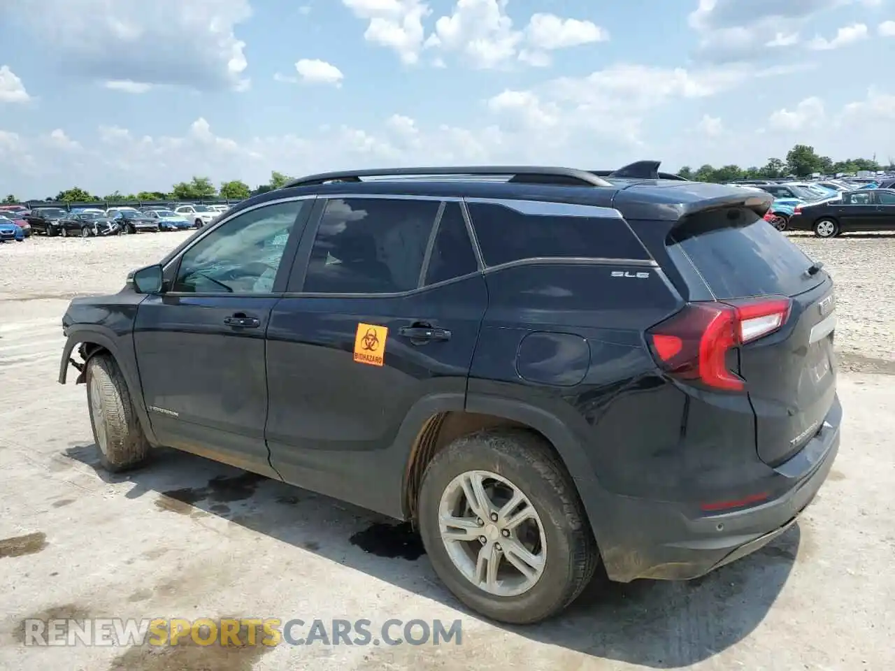 2 Photograph of a damaged car 3GKALTEG5PL148262 GMC TERRAIN 2023