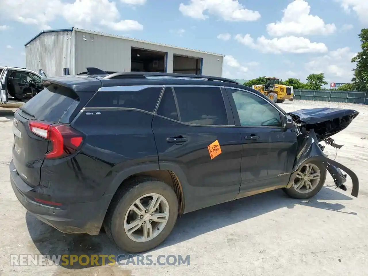 3 Photograph of a damaged car 3GKALTEG5PL148262 GMC TERRAIN 2023