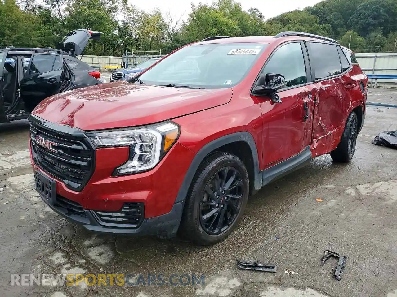 1 Photograph of a damaged car 3GKALTEG5PL212882 GMC TERRAIN 2023