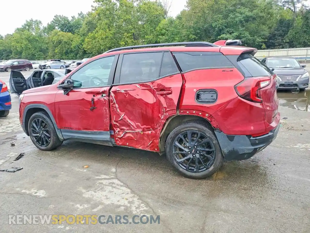 2 Photograph of a damaged car 3GKALTEG5PL212882 GMC TERRAIN 2023